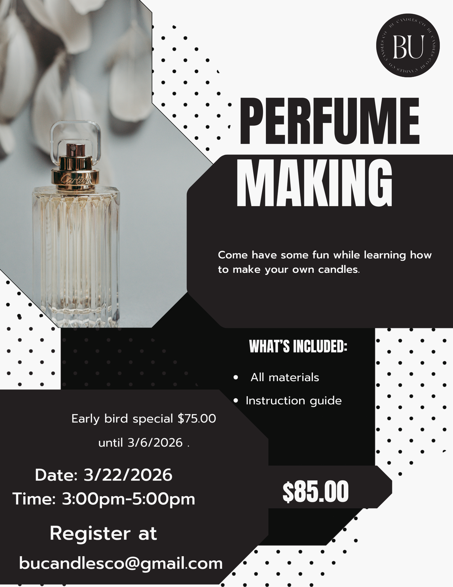 Perfume Making Class