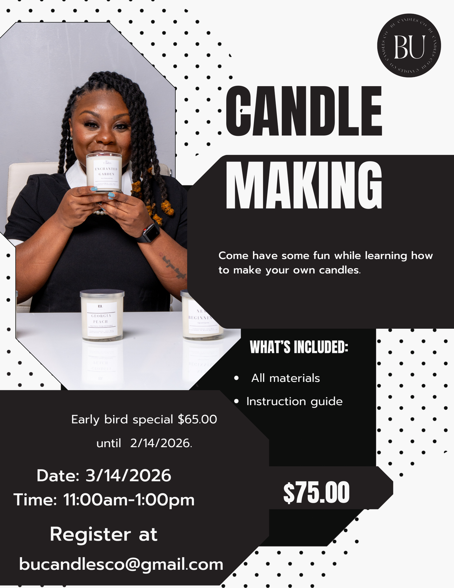 Candle Making Class